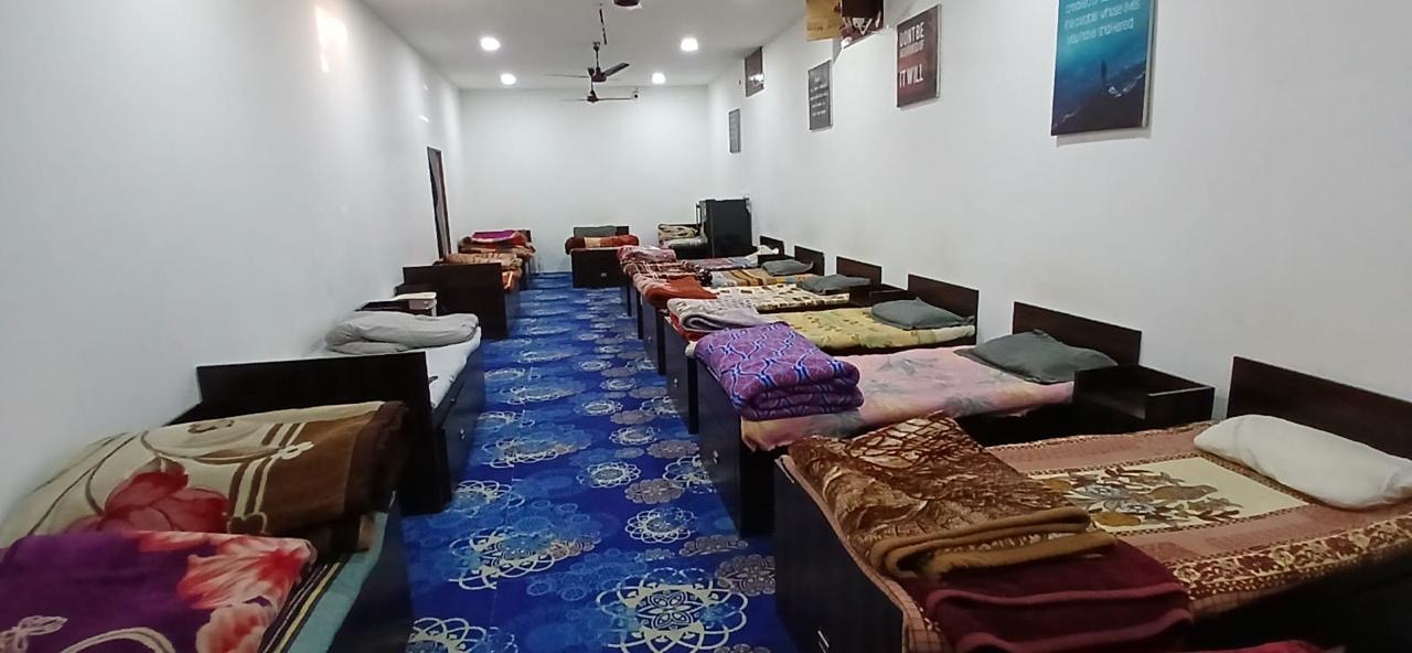 Community garden and outdoor spaces at New Disha Foundation